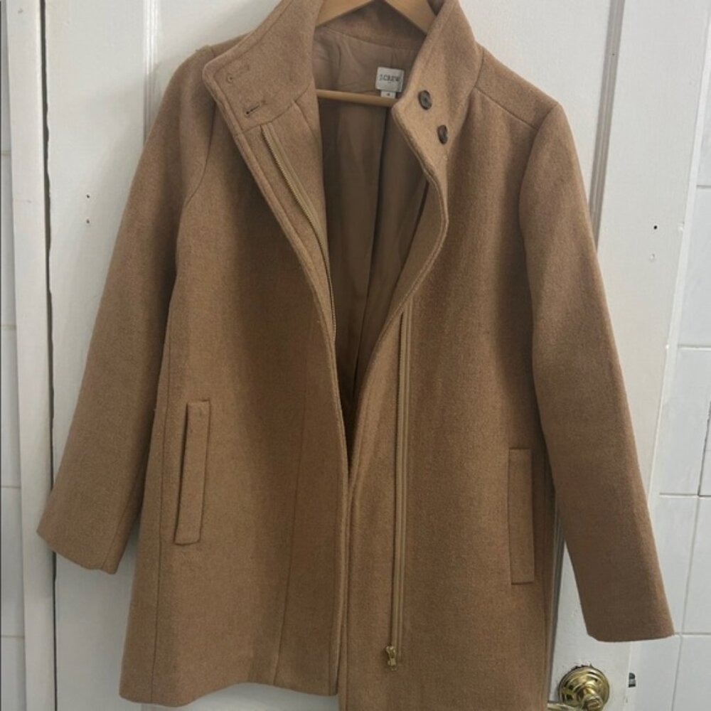 J. Crew Camel Wool  Coat